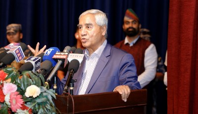  देउवा भन्छन् - पटक-पटक प्रधानमन्त्री हुनुमा जनताको भरोसा र सांसदहरूको समर्थन छ 
